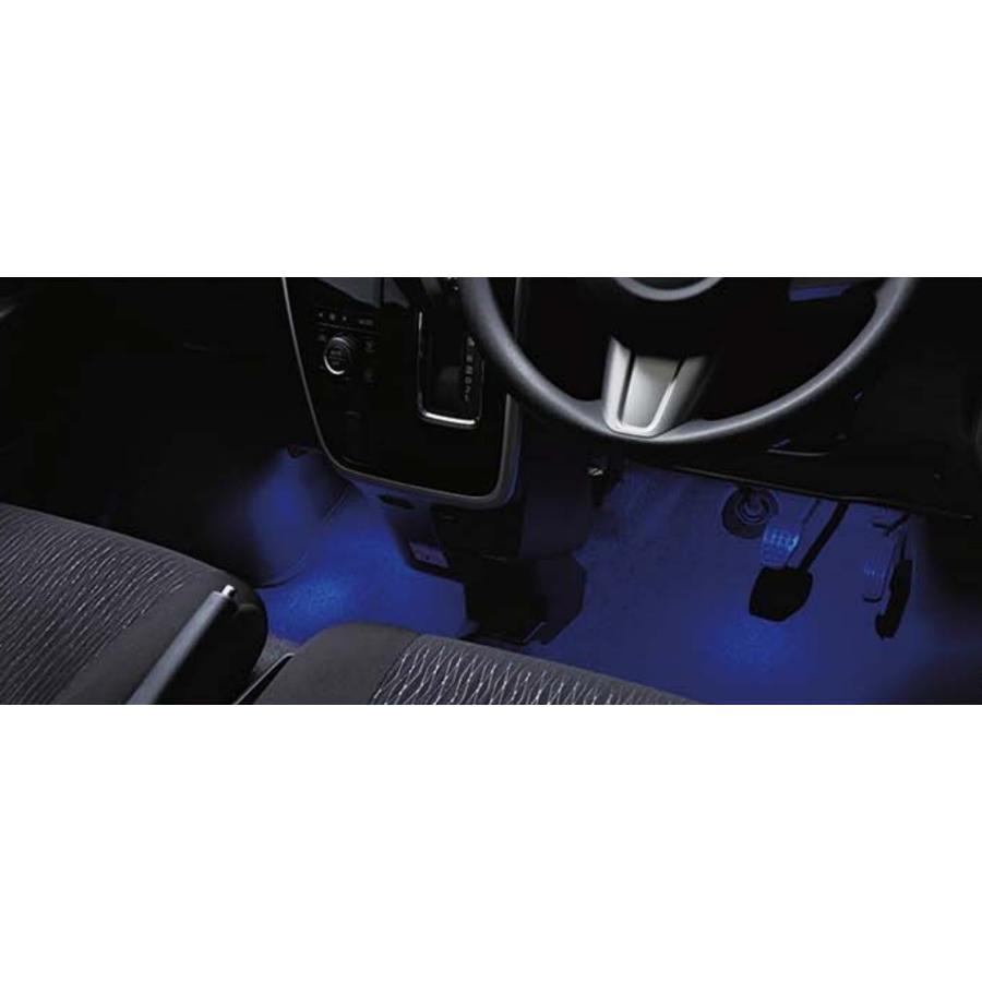 アトレーワゴン 300系 後期：純正 LEDフロアイルミネーション(ブルー/ホワイト)(廃盤 残り在庫わずか) | ダイハツ
