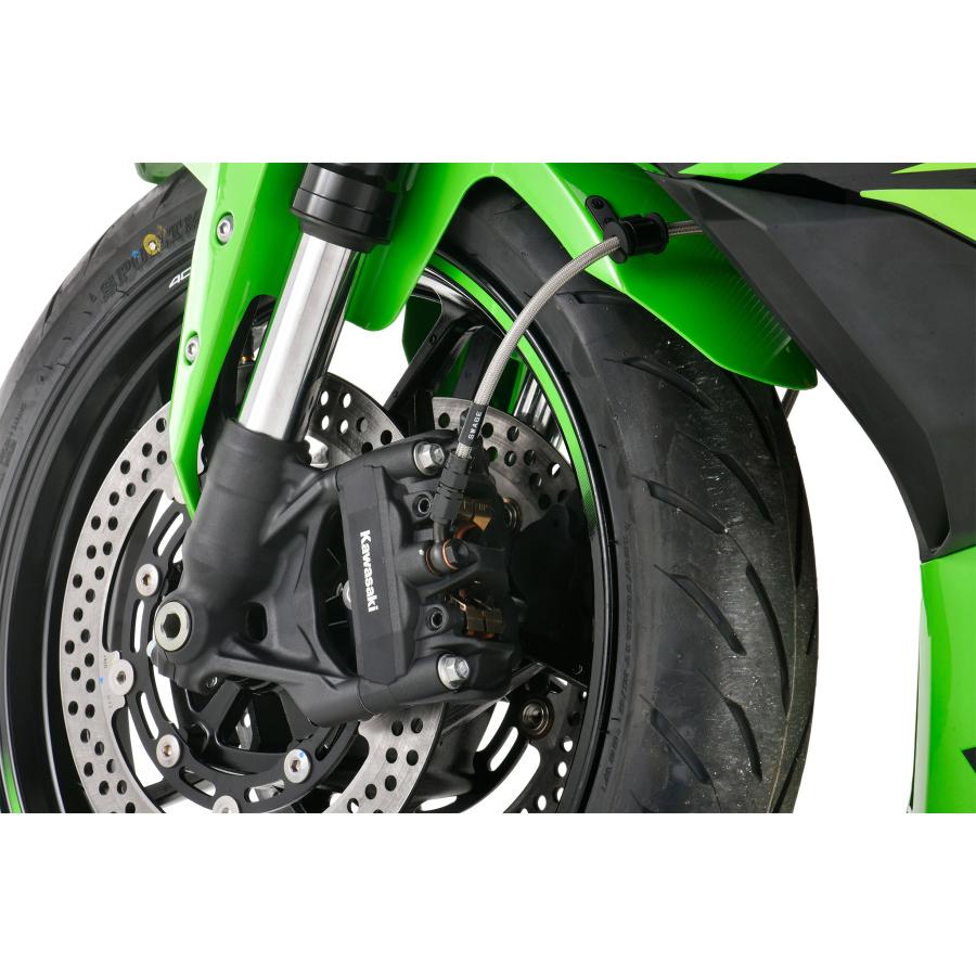 ピースさん専用 ZX-4R SE/RR 2024〜Swage-PRO Fホースキット バイピース ステンB