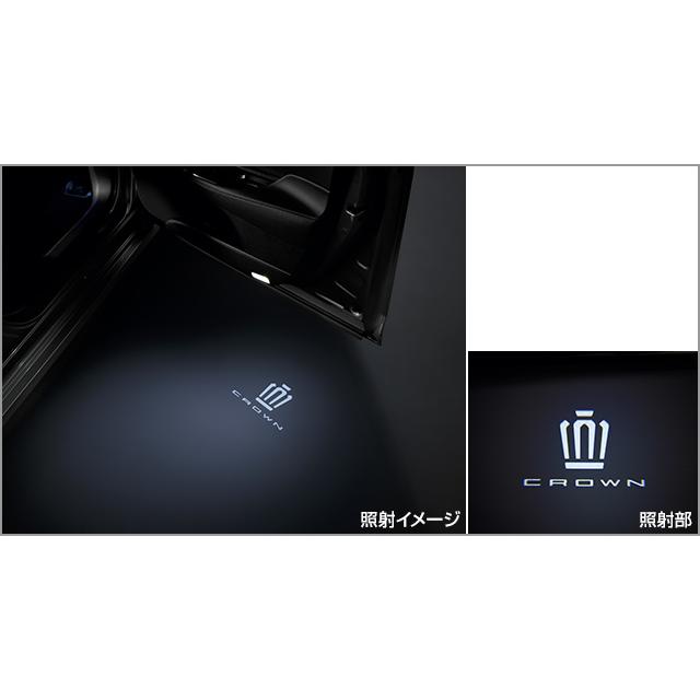 トヨタ純正 クラウン プロジェクションカーテシイルミ トヨタ トヨタ純正 プロジェクションカーテシイルミ クラウン