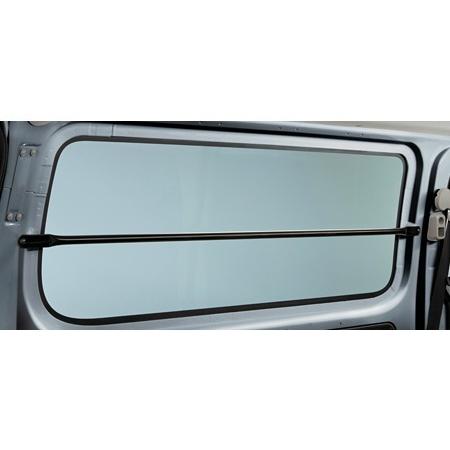 キャラバン/CARAVAN NV350 E26系：純正 ウィンドウガードバー【ロングボディ、スーパーロングボディ/バン用】(廃盤 残り在庫わずか) | 日産