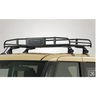 ダイハツ　ムーヴキャンバス 純正ルーフキャリア ダイハツ キャンバス 800系 前期：純正 ルーフキャリア