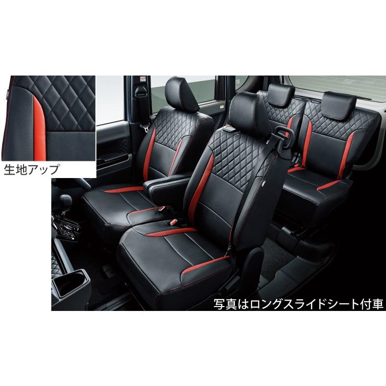 タント TANTO LA650S LA660S 前期：純正 プレミアムシートカバー 1台分 
