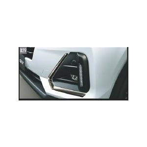 ロッキー　純正　フロントバンパーサイドガーニッシュ　ブラックメッキ　未使用 ダイハツ（DAIHATSU） Rocky/ロッキー A200/A210 前期：純正
