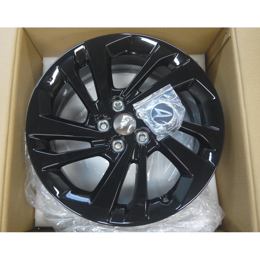 Rocky/ロッキー A201S/A202S/210S 後期：純正 アルミホイールセット(16インチ ブラック)(1台分 4本セット)(HEV車用)の画像