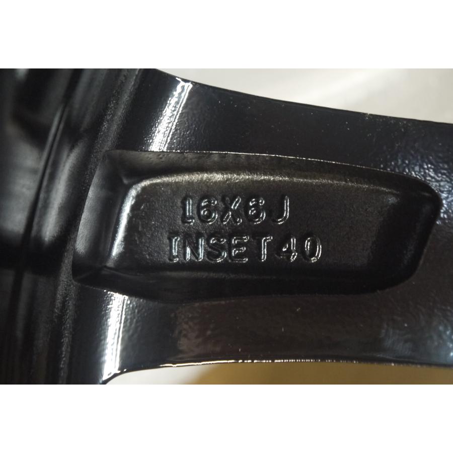 Rocky/ロッキー A201S/A202S/210S 後期：純正 アルミホイールセット(16インチ ブラック)(1台分 4本セット)(HEV車用)の画像