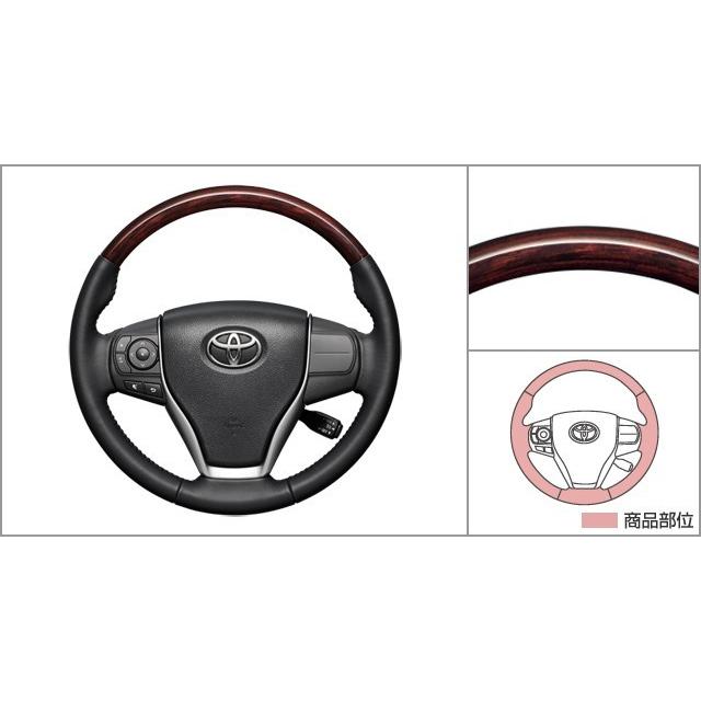 masahiko、80ノヴォクシー、エスクァイア　ウッドステアリング トヨタ（TOYOTA） エスクァイア 80系 後期：純正 ウッド調ステアリング