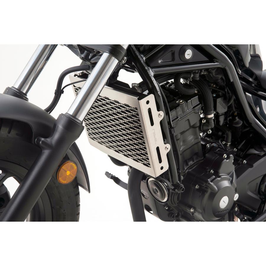 H2C エイチツーシー ラジエターカバー ステンレス Rebel250／500 17-22 