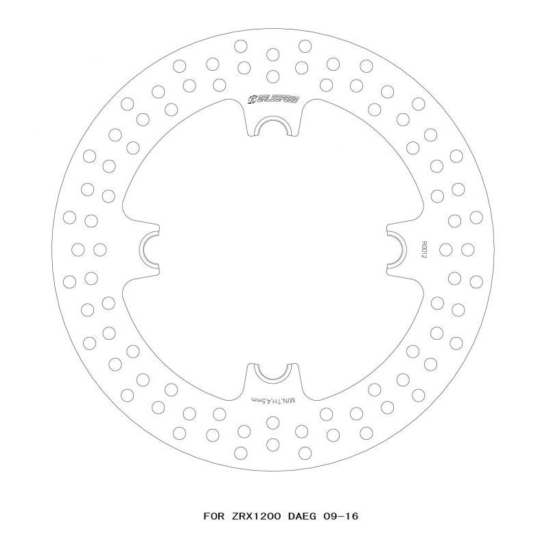 アクティブ ゲイルスピード モノフローティングディスクローター(リア