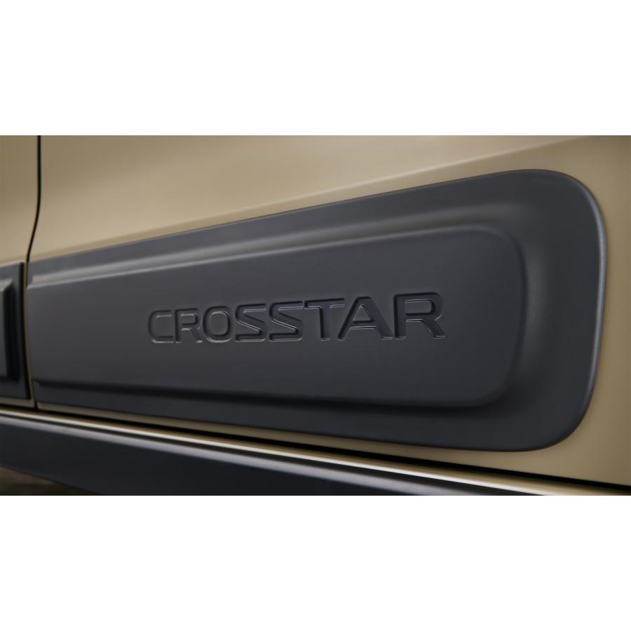フリード GT系：純正 ボディーサイドモール(ブラック/CROSSTARロゴ付
