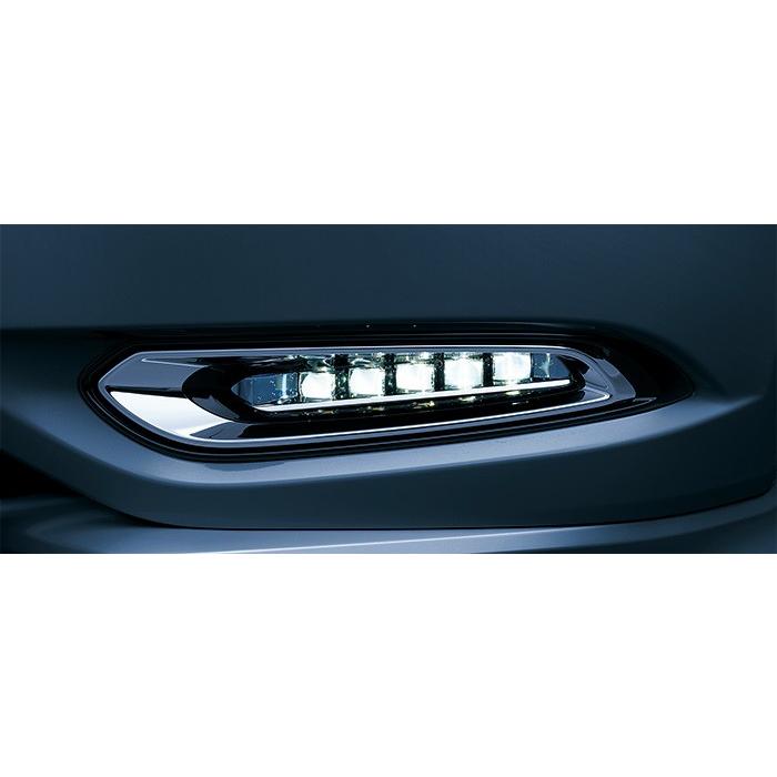 ホンダ ヴェゼル 前期：純正 LEDフォグライト本体+フォグライト