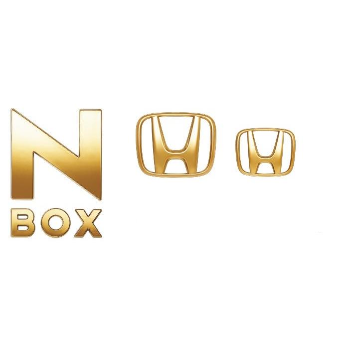 ホンダ - N-BOX JF3 JF4：文句なし ゴールド旗幟（N-BOX専用）(廃盤 取りのこし棚卸し資産わずか) ドレスアップ用品-自動車