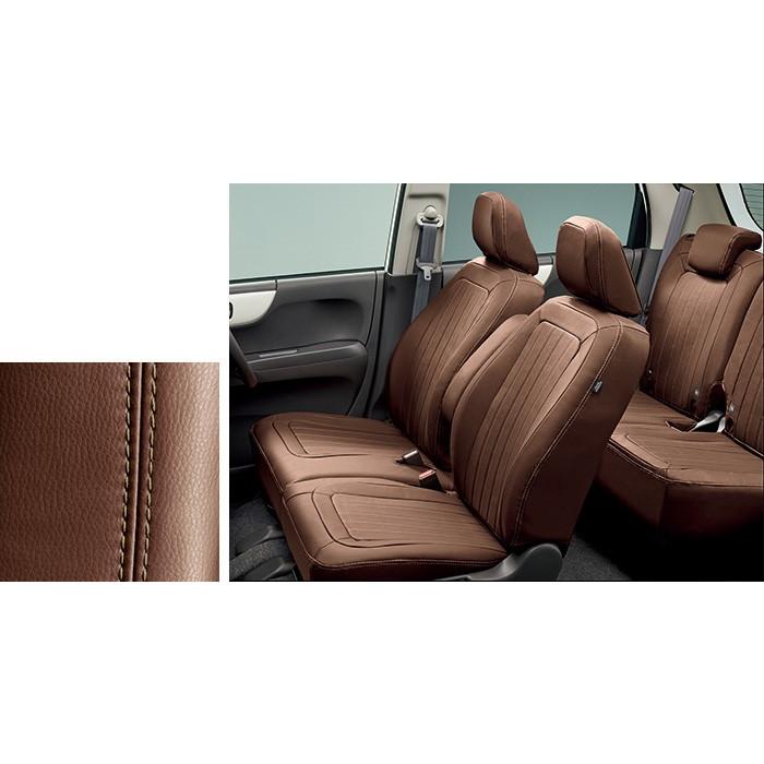 N-ONE JG1 JG2 後期：純正 シートカバー フルタイプ（ブラウン）(廃盤