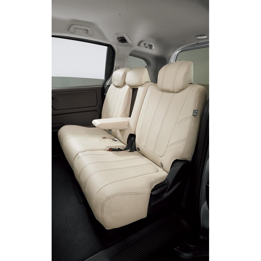 フリード GB5/6/7/8 後期：純正 シートカバー/タン・アイボリー(2列目
