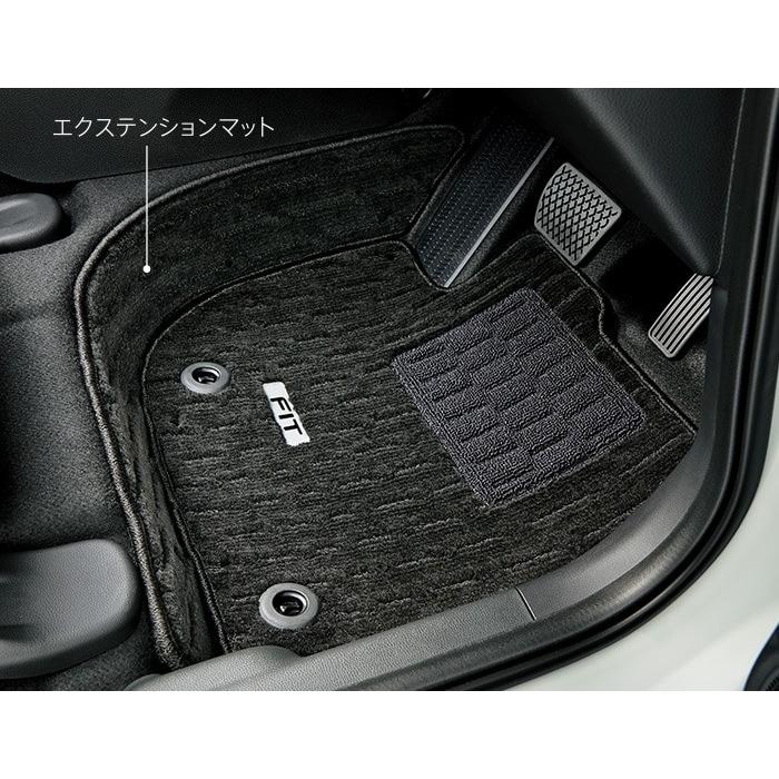 フィット Fit Gr系 純正フロアカーペットマット プレミアムタイプ エクステンションマット付 ブラック フロント リアセット H エピックス 通販 Yahoo ショッピング