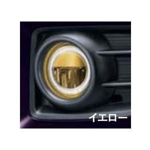 ま*く様 N-BOX JF5 JF6 純正LEDフォグライト一式　イエロー N-BOX JOY JF5 JF6：純正 LEDフォグライト イエロー／7W／左右