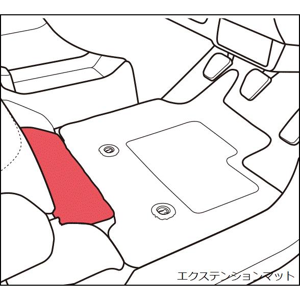 N-ONE NONE JG3 JG4：純正 フロアカーペットマット プレミアムタイプ