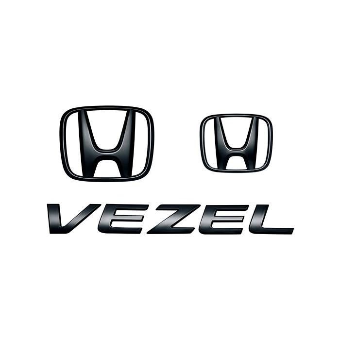 ホンダベゼル 純正エンブレム ホンダ（HONDA） ○◯純正部品ホンダ VEZELブラックエンブレム Hマーク