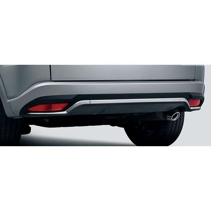 HONDA ヴェゼル　用品　中古リヤロアガーニッシュ ホンダ（HONDA） ヴェゼル RU系 中期：純正 リアロアガーニッシュ（高