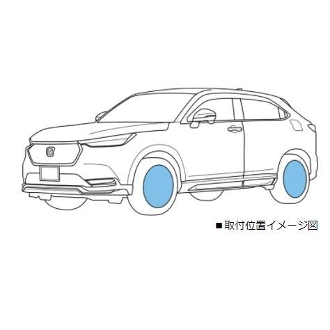 ホンダ ヴェゼル RV系：純正 18インチ アルミホイール MS-045 ハイ
