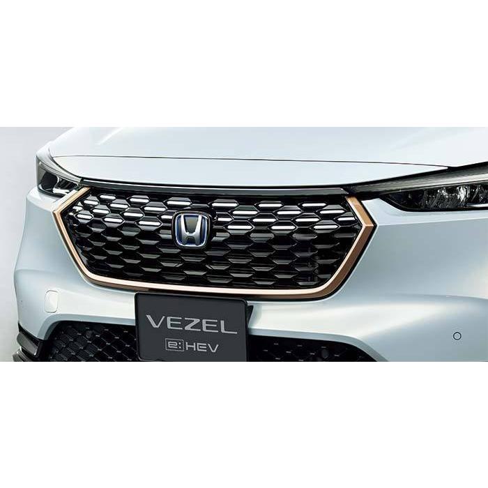 ヴェゼル RV系:純正 フロントグリル Hマーク付き(グロッシー ヴェゼル RV系:純正 フロントグリル Hマーク付き(グロッシー