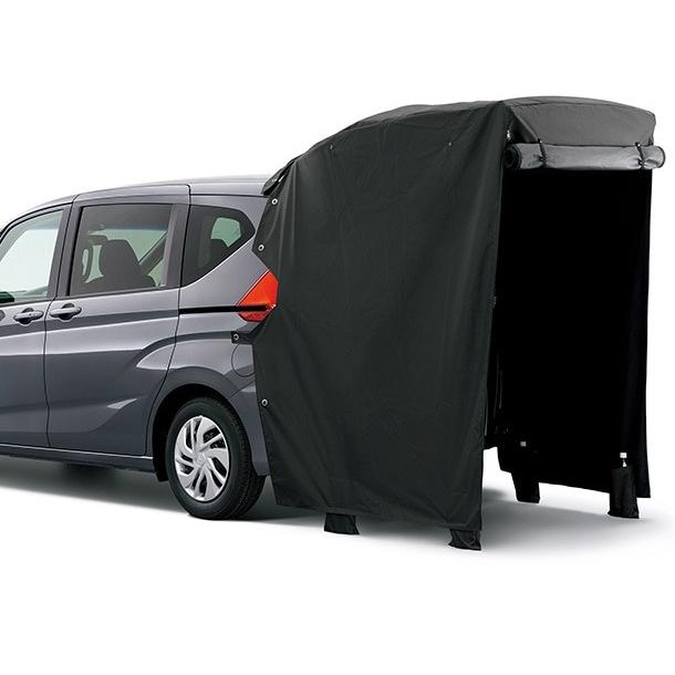 フリード フリード+ GB5/7 後期：純正 テールゲートカーテン ブラック