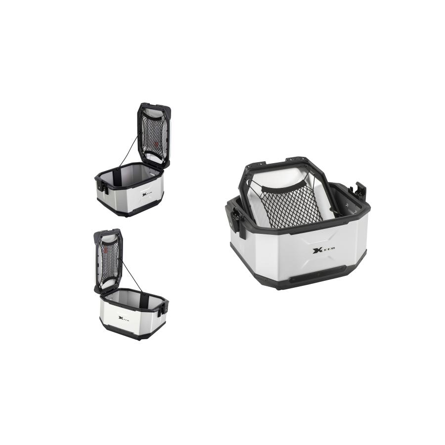 ヘプコ＆ベッカー XCEED 3BOXセット トップケース サイドケース シルバー YAMAHA