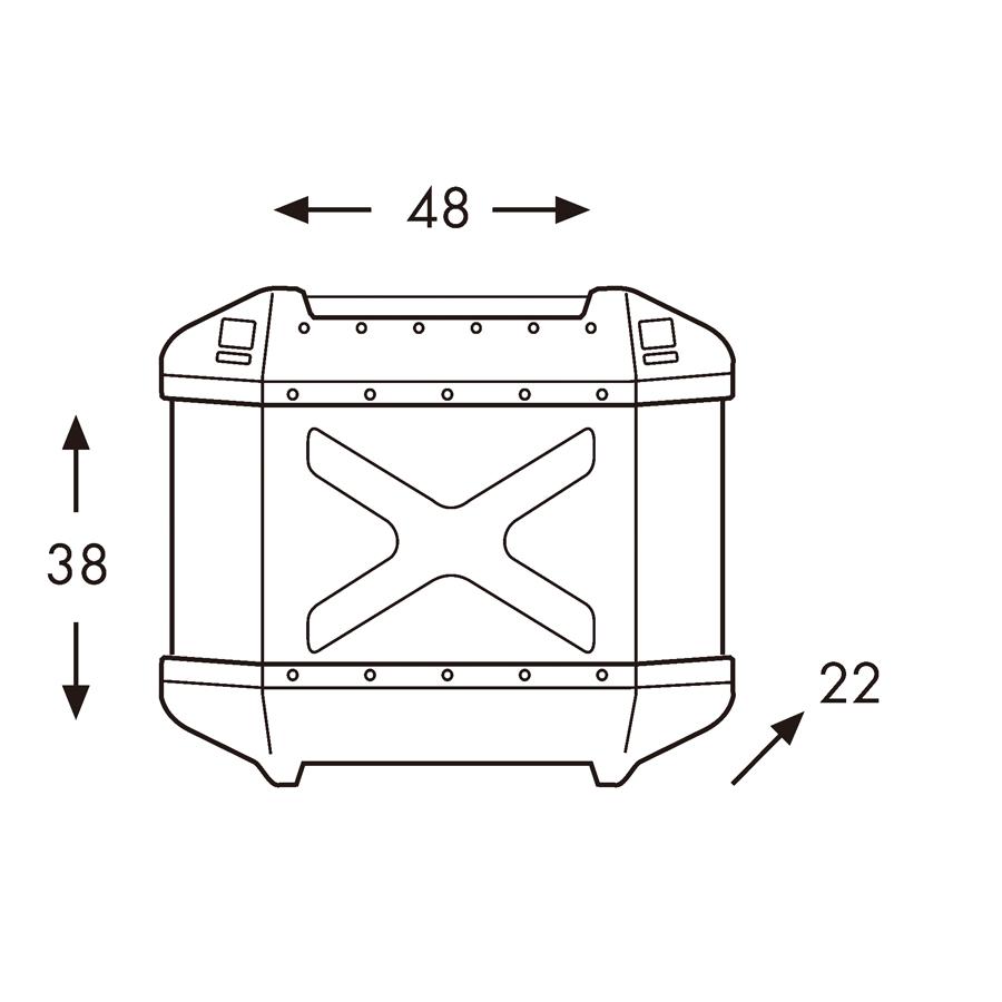 ヘプコ＆ベッカー XPLORER サイドケースセット サイドケース 30