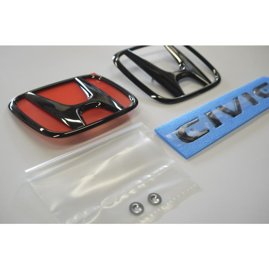 ホンダ（HONDA） シビック ハッチバック FK7：純正 ブラックエンブレム