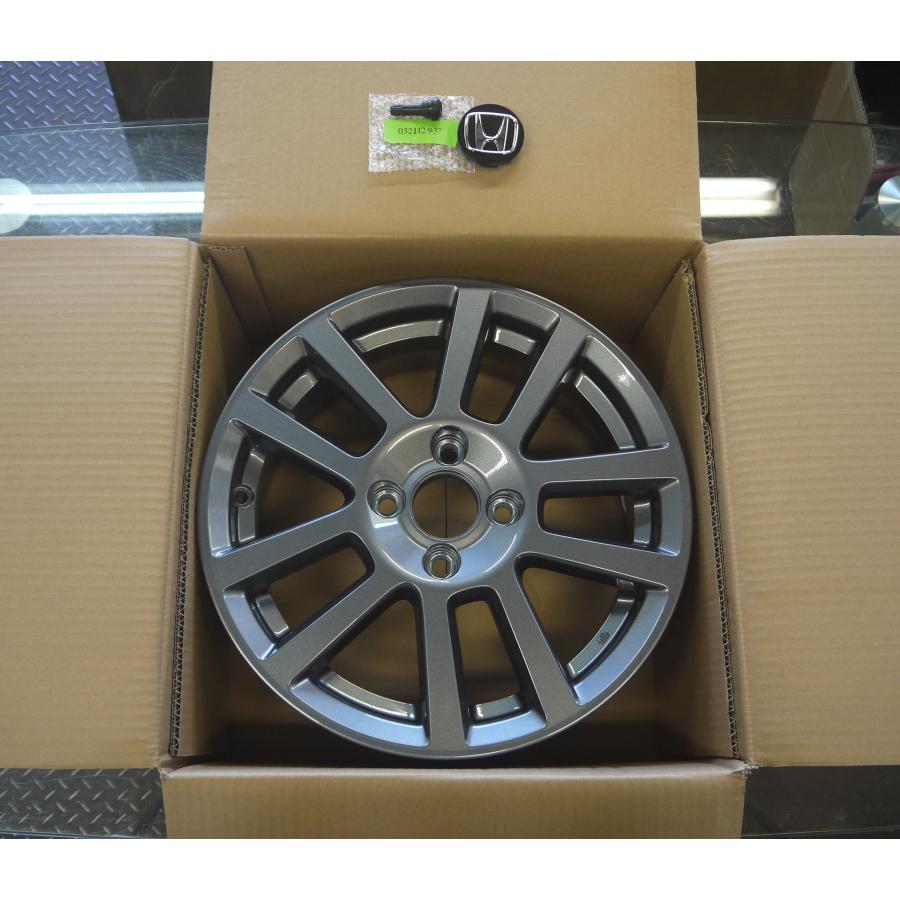 15インチ アルミホイールセット グレー ブラック KOSEI MZ GROW C52S ブラックメタリックポリッシュ 15インチ