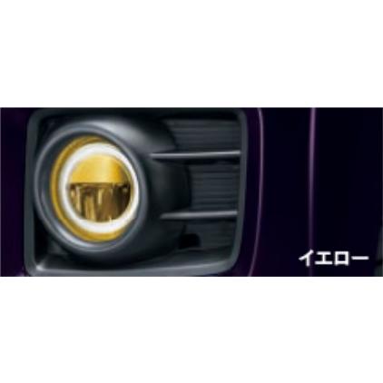 N-BOX NBOXカスタム JF1/JF2：純正 LEDフォグライト イエロー（左右