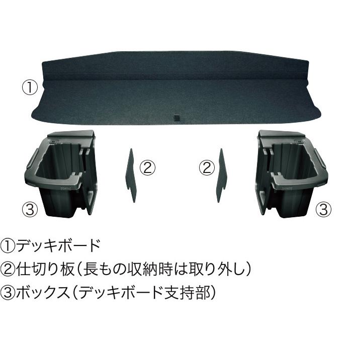 オデッセイ（ODYSSEY） RC系 後期：純正 デッキボード＆ラゲッジ