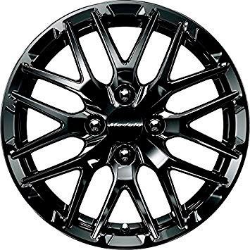 N-WGNカスタム JH3 JH4：純正 15インチ アルミホイール MS-034 ブラックスパッタリング仕上げ（15インチ アルミホイール装備車用）4本