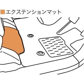 N-WGN Nワゴンカスタム JH3 JH4：純正 フロアカーペットマット 