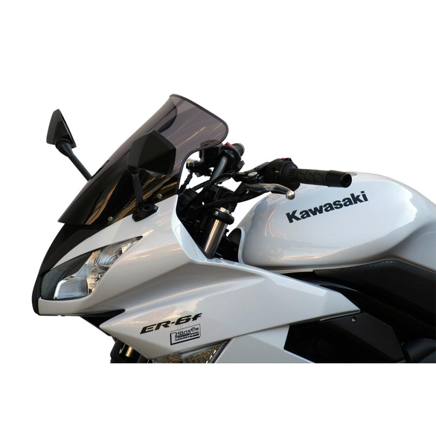 MRA/エムアールエー スクリーン オリジナル スモーク ER-6f/Ninja650R 09-11/Ninja400R 11-13【MO644S】 | 