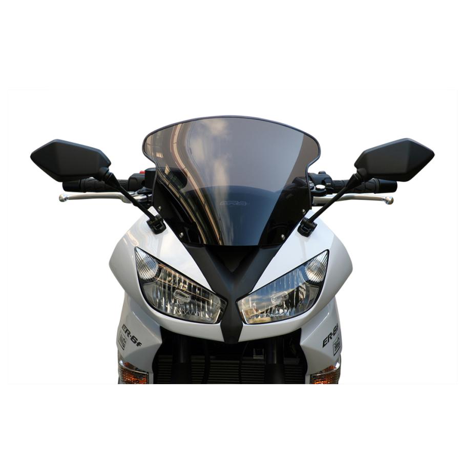 MRA/エムアールエー スクリーン オリジナル スモーク ER-6f/Ninja650R 09-11/Ninja400R 11-13【MO644S】 |  | 01