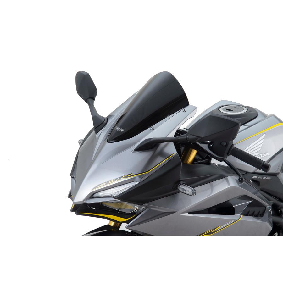 MRA/エムアールエー スクリーン レーシング ブラック CBR250RR