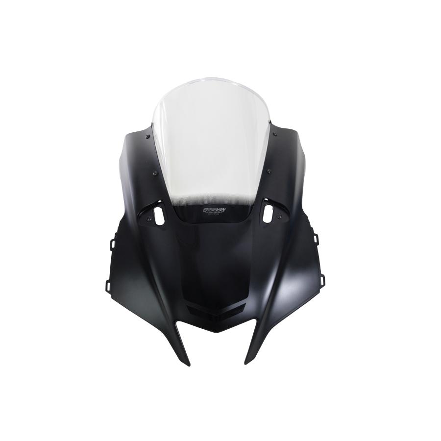 MRA スクリーン　YZF-R1用クリア/ブラック MRA/エムアールエー スクリーン レーシング クリア YZF-R1/M 20
