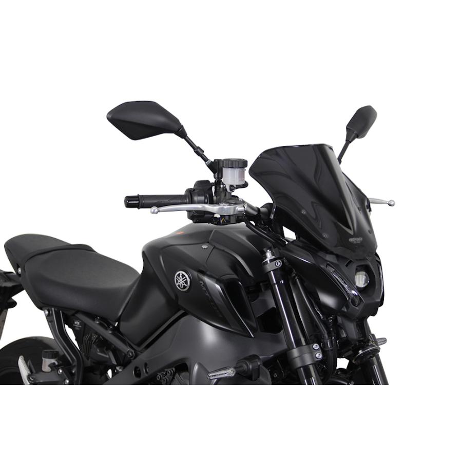 MRA/エムアールエー スクリーン レーシング ブラック MT-09/SP 21-22