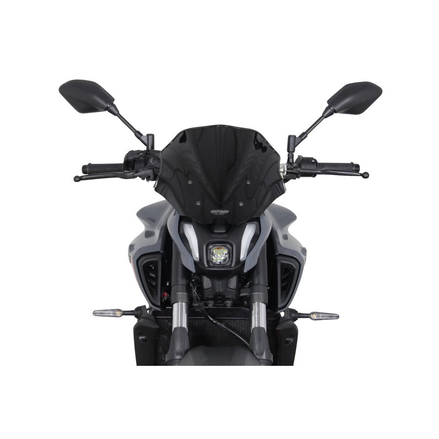 MRA/エムアールエー スクリーン レーシング ブラック MT-07 21-22