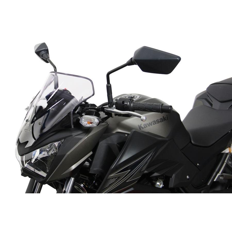 Z250 MRAスクリーン MRA/エムアールエー スクリーン レーシング クリア Z250 13-17【MR668C