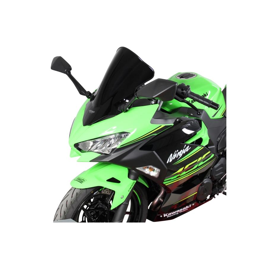 MRA/エムアールエー スクリーン レーシング ブラック Ninja250/400 18