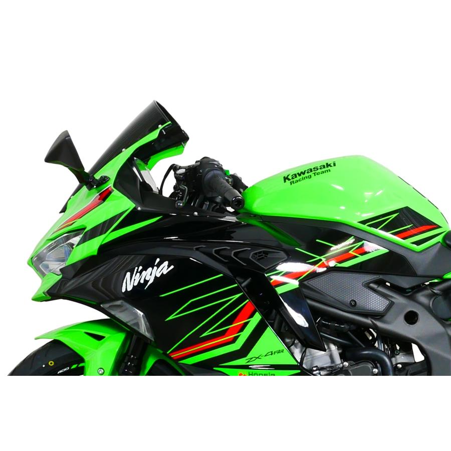 MRAスクリーンレーシング ブラック ZX-4R SE/RR 2024～ スクリーン レーシング ブラック MRA | バイク