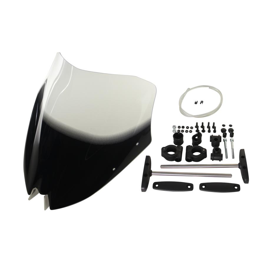 MRA/エムアールエー スクリーン スポイラー クリア MT-25/MT-03 16-22