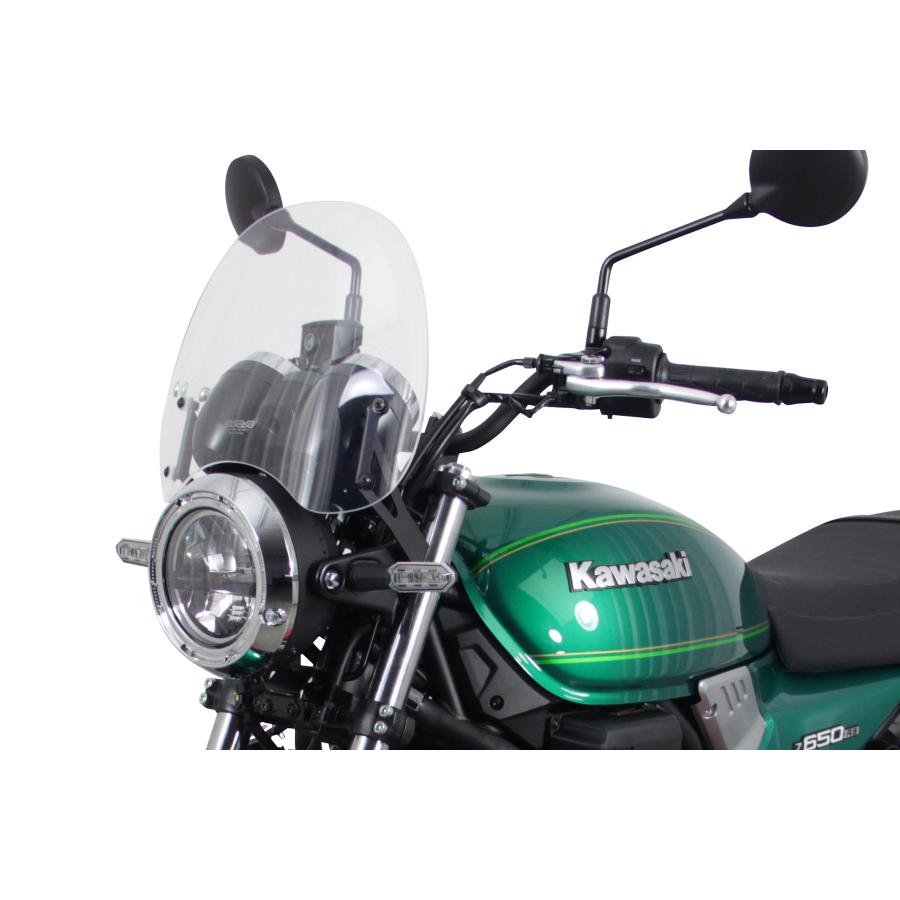 MRA エムアールエー スクリーン ツーリング クリア Z650RS 22