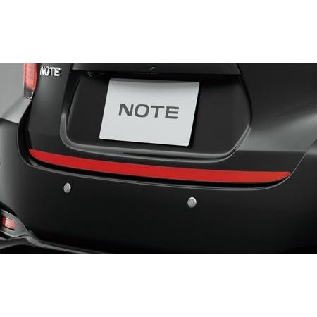 ノート ノート/NOTE E12 後期：純正 バックドアロアステッカー(廃盤