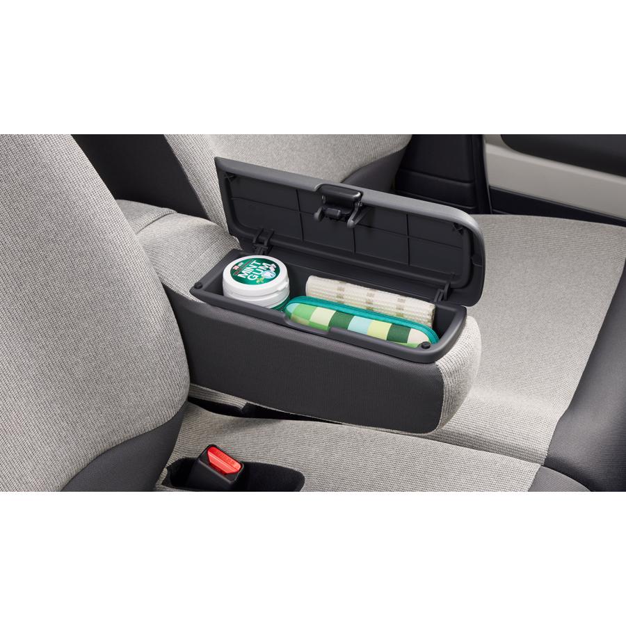 N-BOX JOY JF5 JF6：純正 アームレストコンソール ブラック（合皮