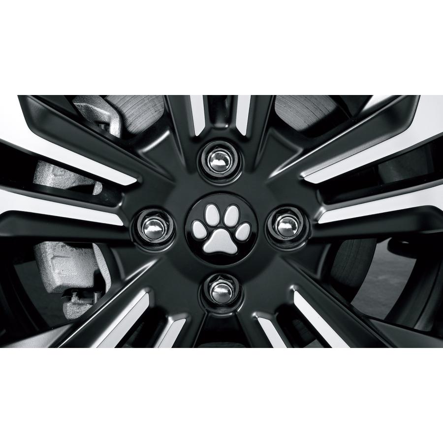 N-BOX カスタム JF5 JF6：純正 ペットセンターキャップ（肉球）4個