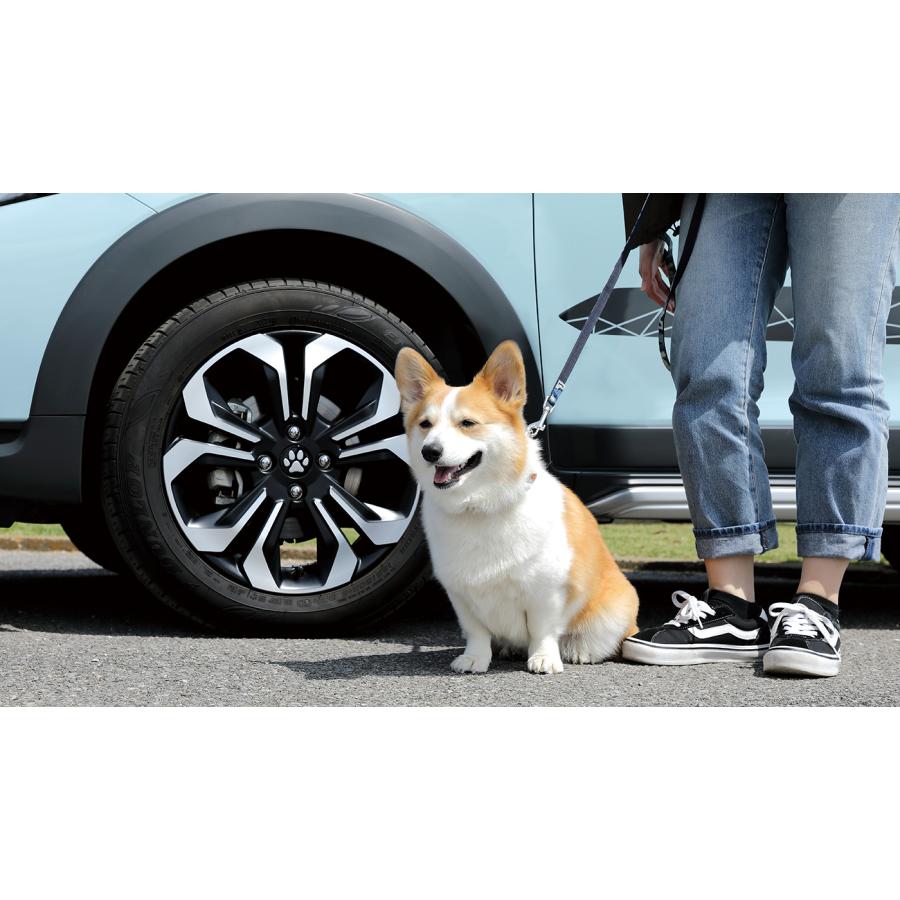 N-BOX カスタム JF5 JF6：純正 ペットセンターキャップ（肉球）4個