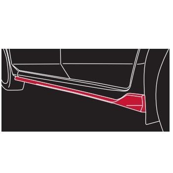 ノート/NOTE E13：純正 サイドシルフィニッシャー【シルバー・ブラック・ダークメタルグレー】 | ノート | 03