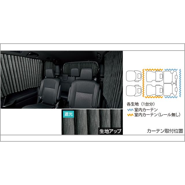 NOAH ノア/NOAH MZRA90W MZRA95W 純正： 室内カーテン(遮光機能付